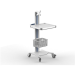 CARRELLO SUPER EASY - con ripiano e supp. monitor