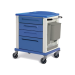 CARRELLO BASIC - standard - 4 cassetti - blu